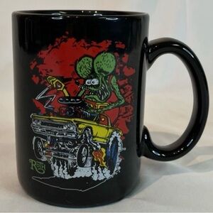 Authentic Rat Fink Coffee Mug Roth Rat Hot Rod Print